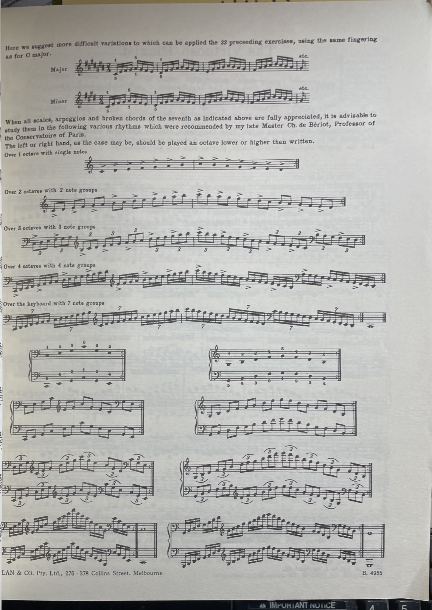 Hanon The Virtuoso Pianist in Sixty Exercises for the Piano